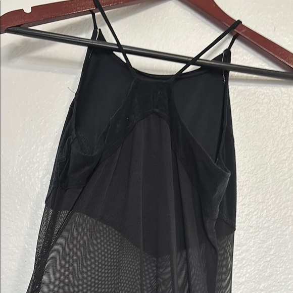 BASIC USA DownEast Black Sheath Halter Maxi Dress size S - Picture 7 of 7